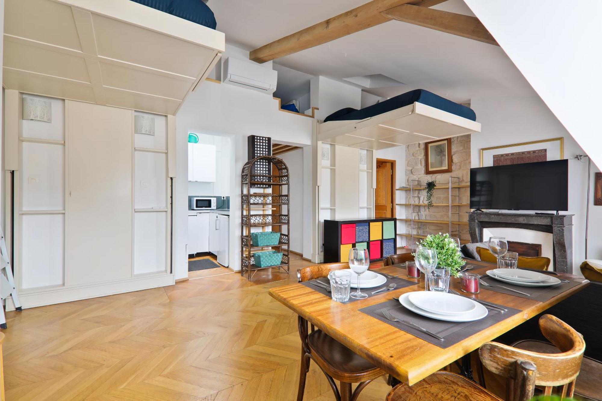 Studio Appartement Quartier Pantheon 3 Free Netflix Paříž Exteriér fotografie